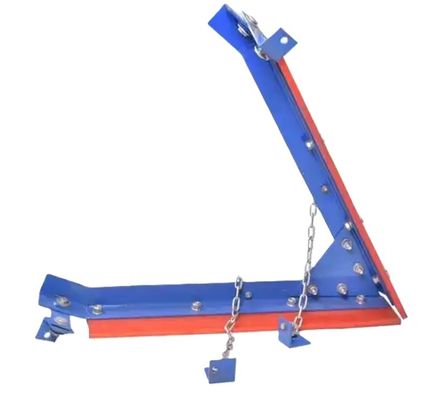 Polyurethane V Plough Belt Cleaner Quay lại bên conveyor dây đai cạo