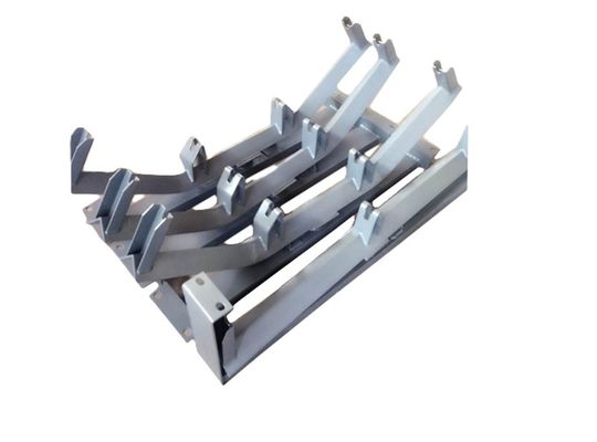 Tự sắp xếp conveyor Idler Bracket Thép hỗ trợ khung cho hệ thống dây đai
