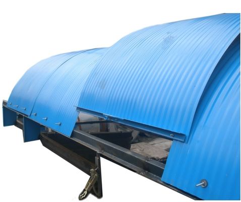 Vỏ dây chuyền vận chuyển chống bụi khai thác mỏ để bảo vệ gió mưa và bụi